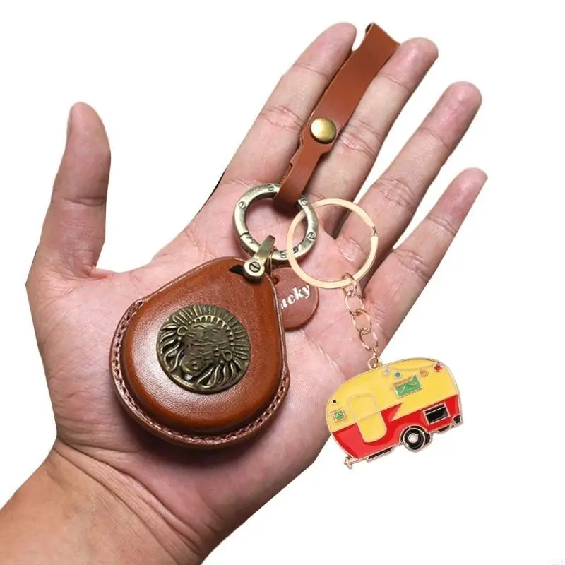 Set von 2 Charmeschlüssel schmücken Camping -Keyring -Schlüsselketten -Legierungstextur – Detail 7