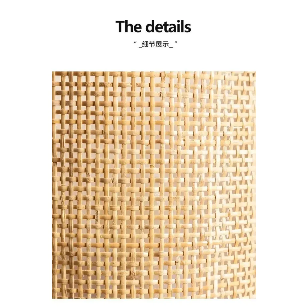 1/2/Pcs Natural Rattan Wall Lamp Farmhouse Wall Mount Lighting Living Room Bedroom Bedside Wall Sconce Led Lighting Corridor