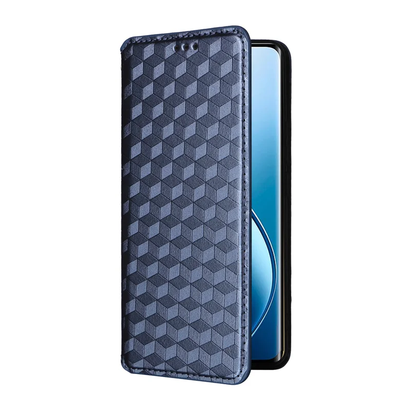 For Realme 12 Pro Plus Magnetic Card Flip Leather Stand stereoscopic lines Phone Protective Case For Realme 12 Pro+ Plus 5G Case