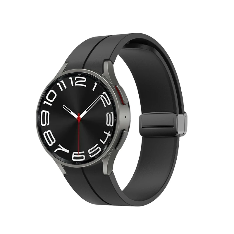 Magnetic Buckle Silicone Watch Strap