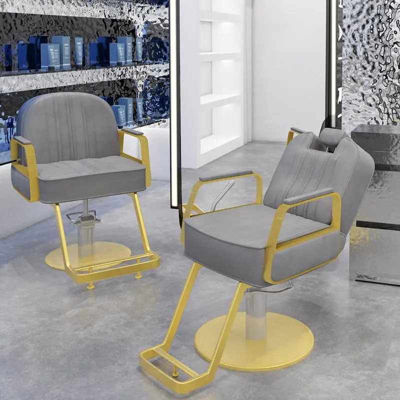 Beauty Hairdressing Barber Chair Swivel Makeup Styling Shampoo Barber Chair Hair Cutting Cadeira De Barbeiro Salon Furniture
