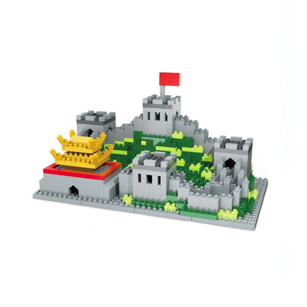 Great Wall Building Blocks for Adult 3D Model Toys Home Decoration