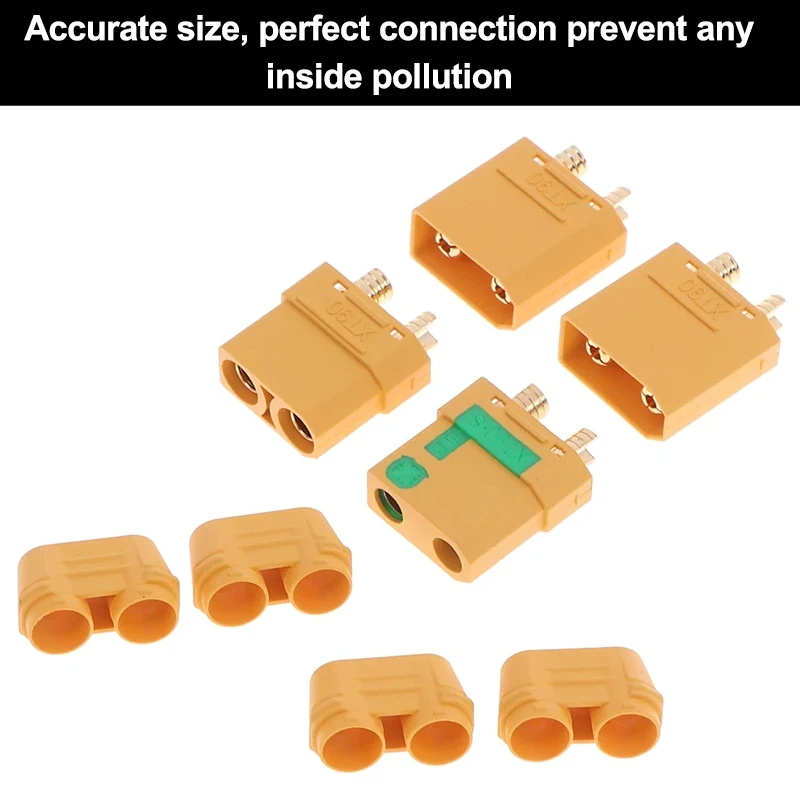 Connecteurs XT90 pour Batterie RC - Lot de 5/10 pièces