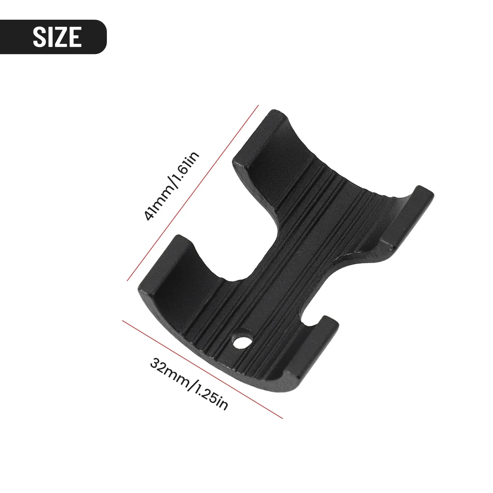 Bike Handlebar Shims Set 2pcs Convert 25.4mm To 31.8mm Handlebars Aluminum Alloy Reducer Adapter Bike Parts