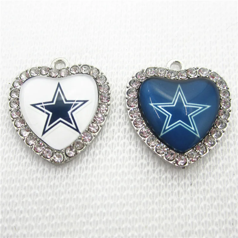 Football Crystal Charm Set 1