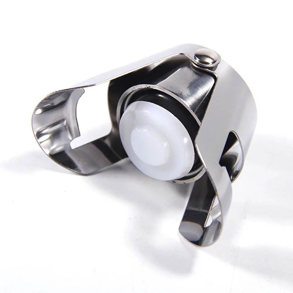 1pcs Stainless Steel Wine Stopper Champagne Sparkling Bottles Keep Bubbles Home Bar Tools wine stopper wine stoppers