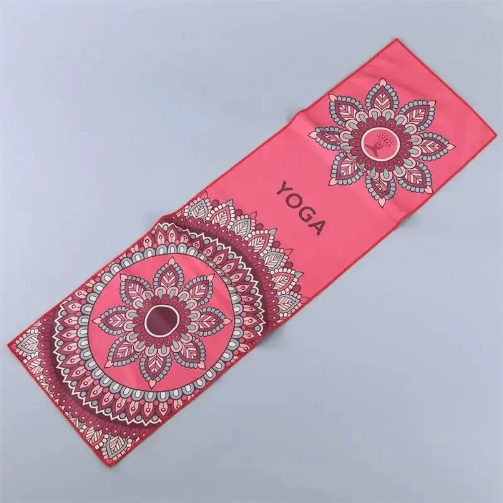 Eco-Friendly Non-Slip Yoga Towel - Sweat Absorbent Fitness Mat Cover