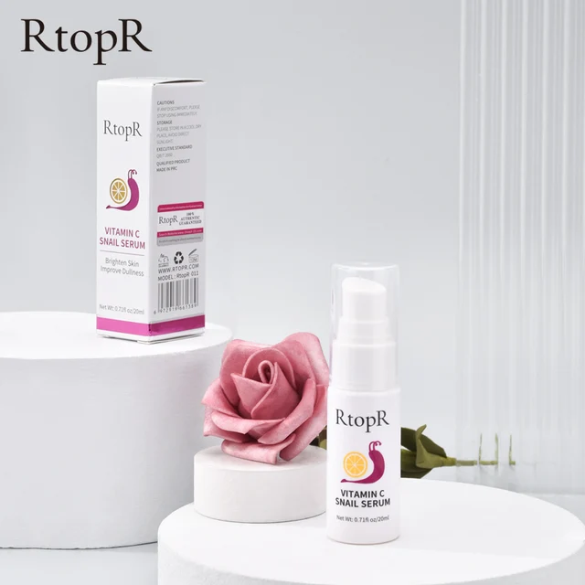 Rtoprvc Csigakivonat Fehérítő Hidratáló Tápláló Bőr Javítása Tompa Fényes Bőrápolás Egészséges Arcszérum - Image 5