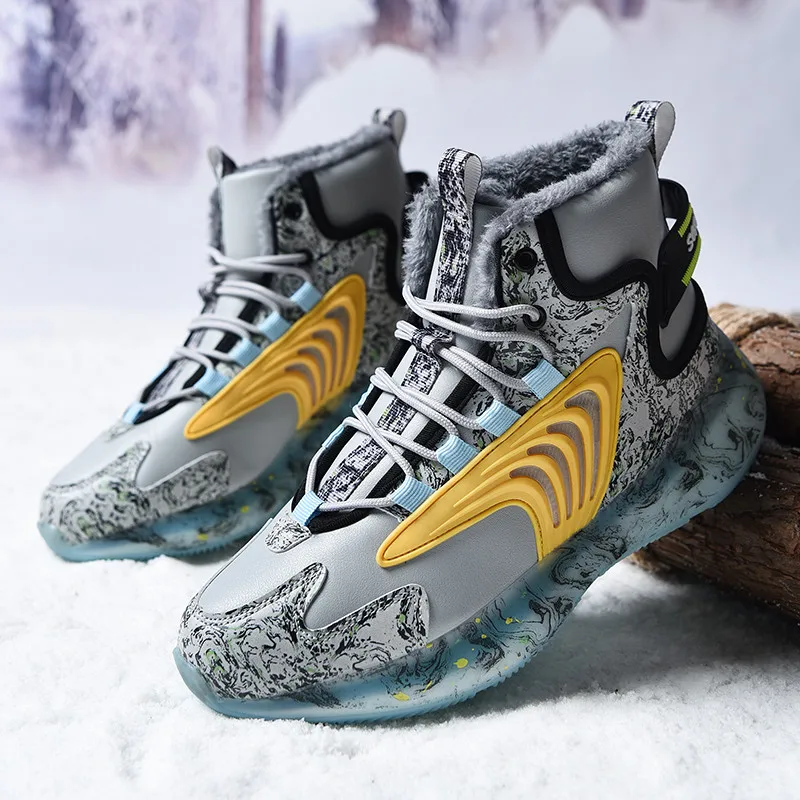 

Luxury 35~46 Designer Mens Women 2023 Winter Plush Platform Shoes Tennis Basketball Sneakers Shoe For Men Casual Running Loafers
