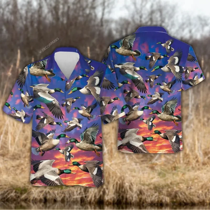 thumbnail image 1 of Camisas de camuflaje para hombre con estampado 3D de cazador de bosques, camisa hawaiana para hombre, camisetas de moda de manga corta para playa, camisetas casuales, 1 of 5