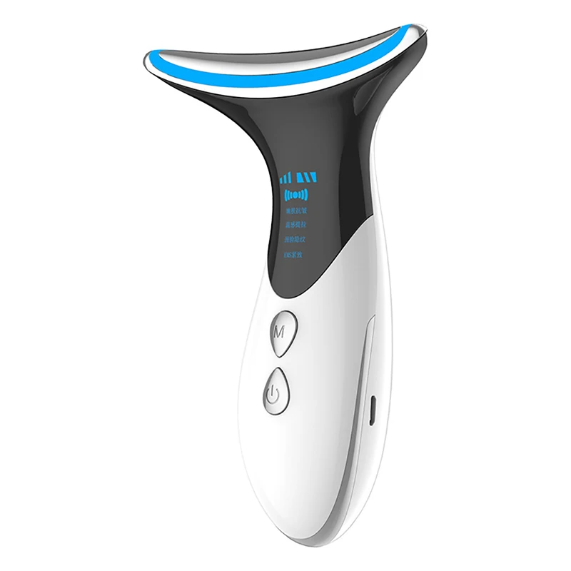 New face and neck care Sonic vibration lifting firming anti wrinkle beauty instrument Reduce double chin anti wrinkle remove