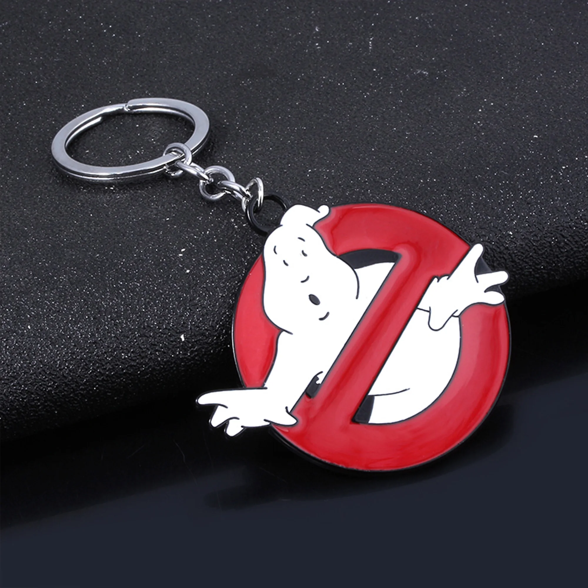 White Ghost Imp Keychain Personalized Ghost Pendant Unisex Halloween Jewelry Backpack Car Keychain Gift Accessory