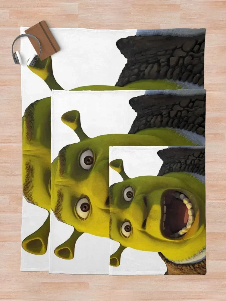 Surprised Shrek Throw Blanket blanket for giant sofa throw blanket for sofa stuffed blankets 5