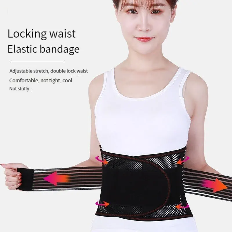 Lumbar support belt warm tighten abdomen men and women universal girdle