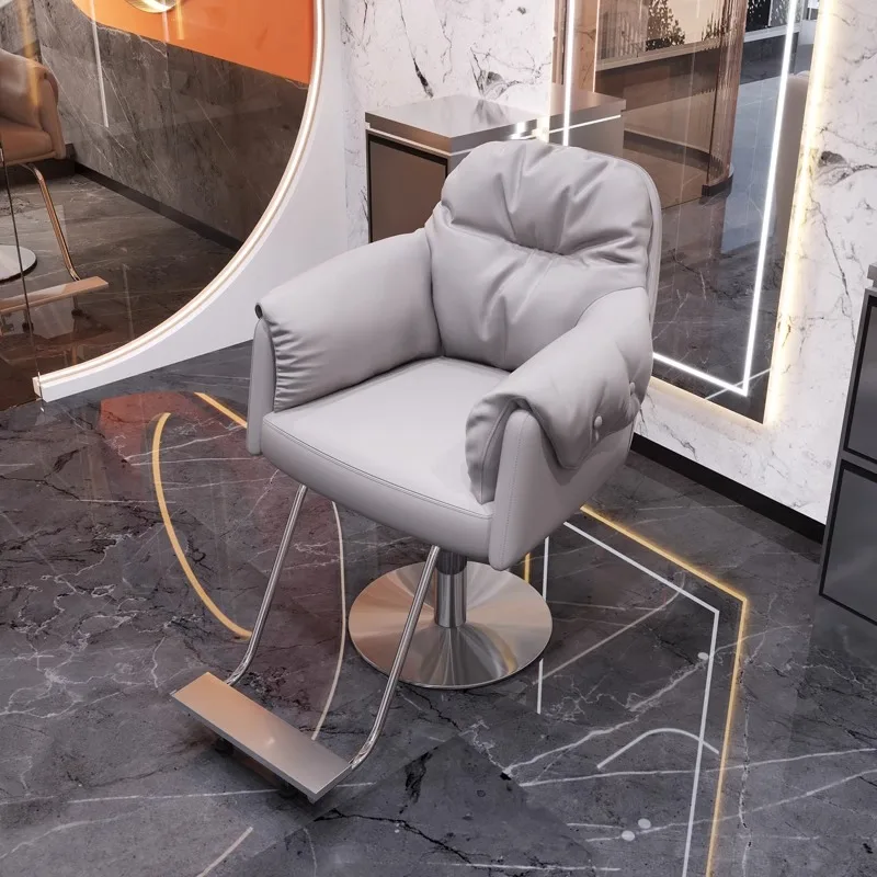 Aesthetic Pedicure Barber Chairs Makeup Tattoo Swivel Salon Chair Manicure Beauty Silla De Barberia Hairdressing Furniture equipment luxury hairdressing barber chairs pedicure swivel barber chairs waiting silla barberia commercial furniture yq50bc