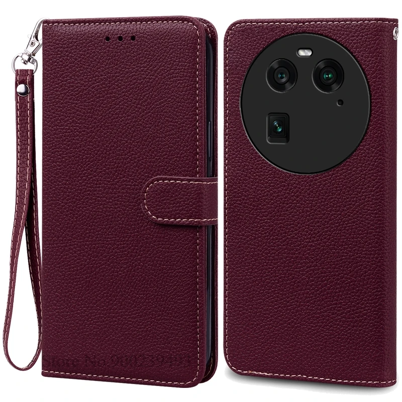 Luxury Leather Flip Wallet Case: Premium Book Cover s Etui