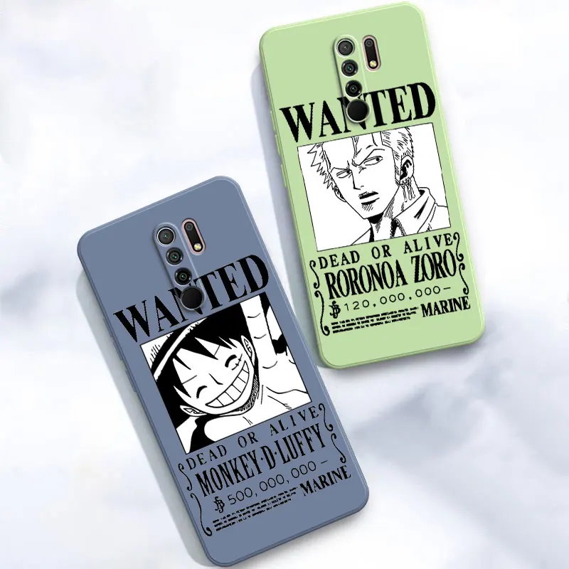 Luffy Zoro Poster One Piece Case For Xiaomi 12T 13 11 Lite Ne 12X 12S 11T Pro 5G 11I Redmi 12C 11A A2 A1 Plus 10A 10C 9A 9T 9C