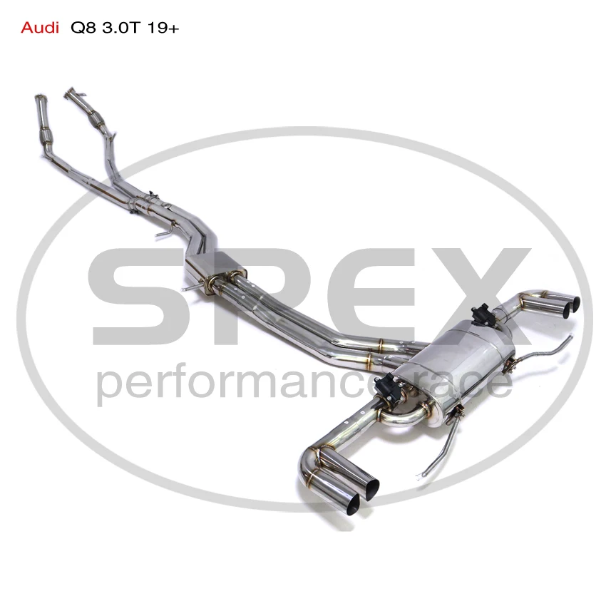

SPEX Perfroamnce Exhaust Stainless Steel Remote Valve Catback for Audi Q8 3.0T Auto Electronic Control Parts Car Accessories