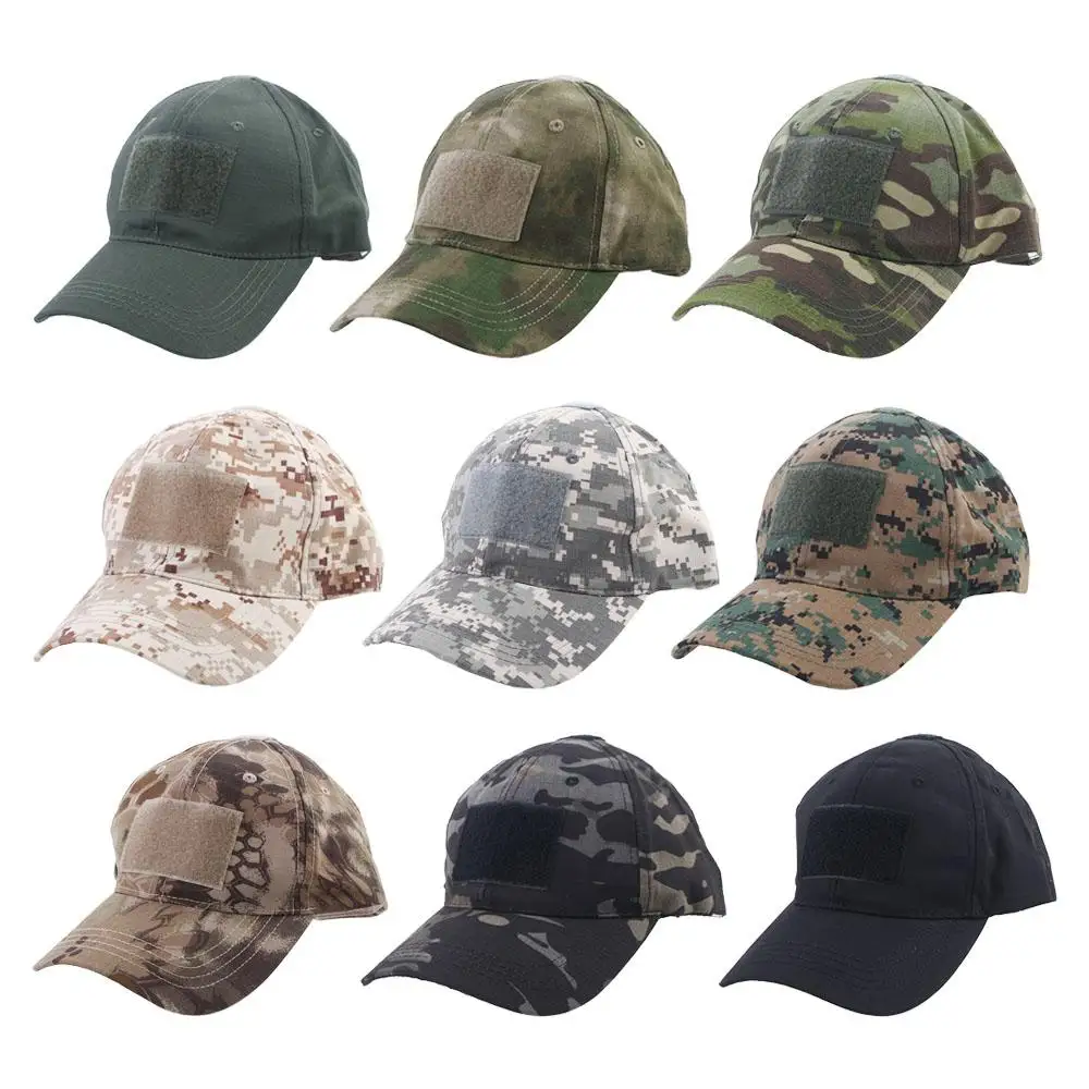 

Adult UV Protection Outdoor For Men Camouflage Hat Army Camo Baseball Cap Python-patterned