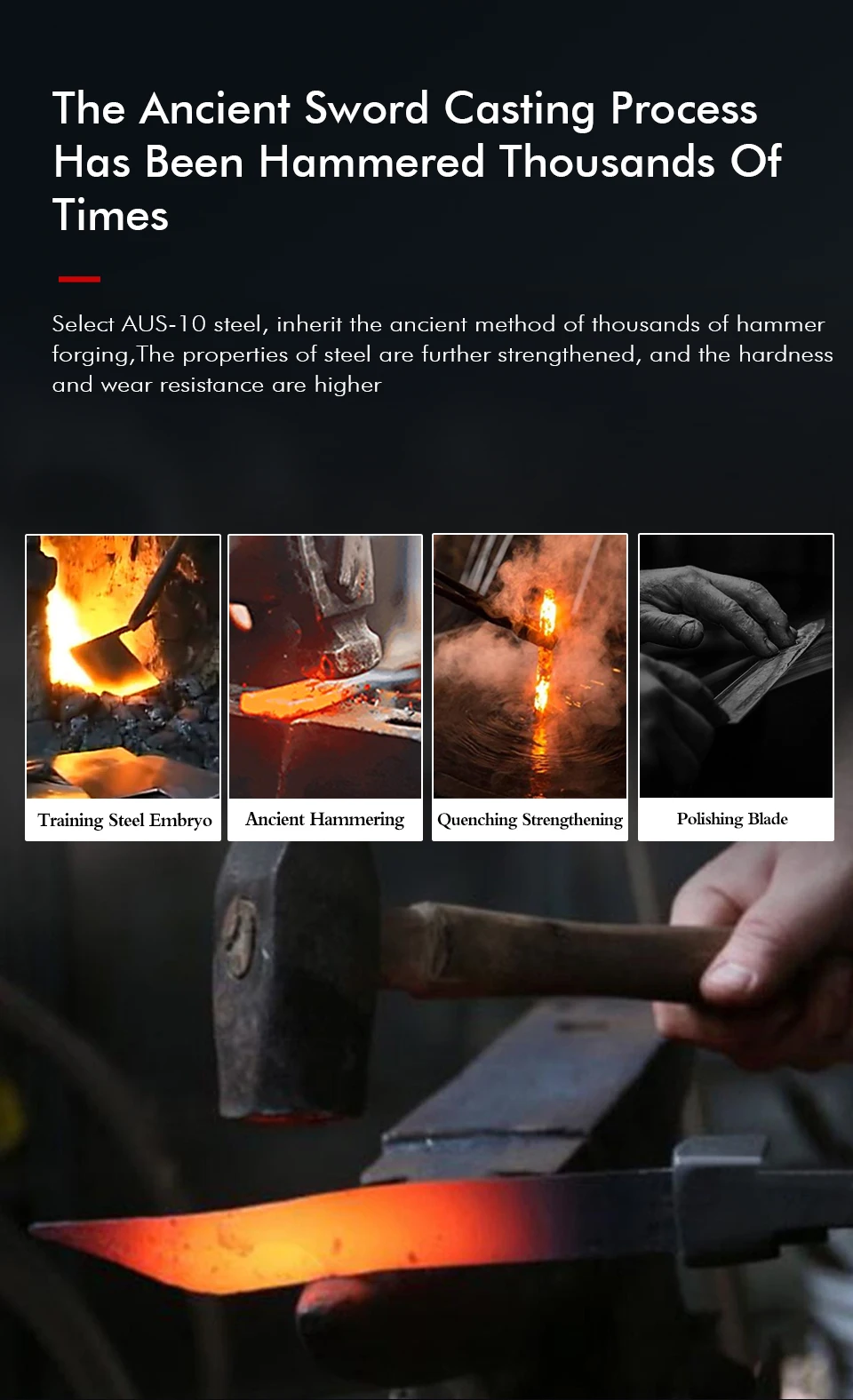 Description Picture 6 of itemYIZEMA 8.5" Professional Serrated Bread Knife Handmade Damascus Steel Kitchen Japanese Chef Knives Cut Cheese Cake Toast Tools