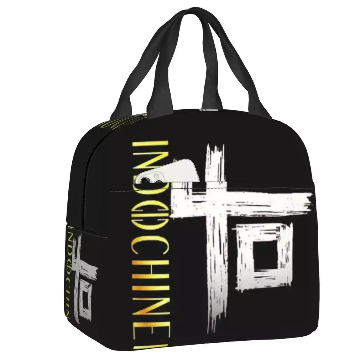 

Best Of Indochine Band Thermal Insulated Lunch Bags Women Band Rock Portable Lunch Container Office Outdoor Storage Food Box
