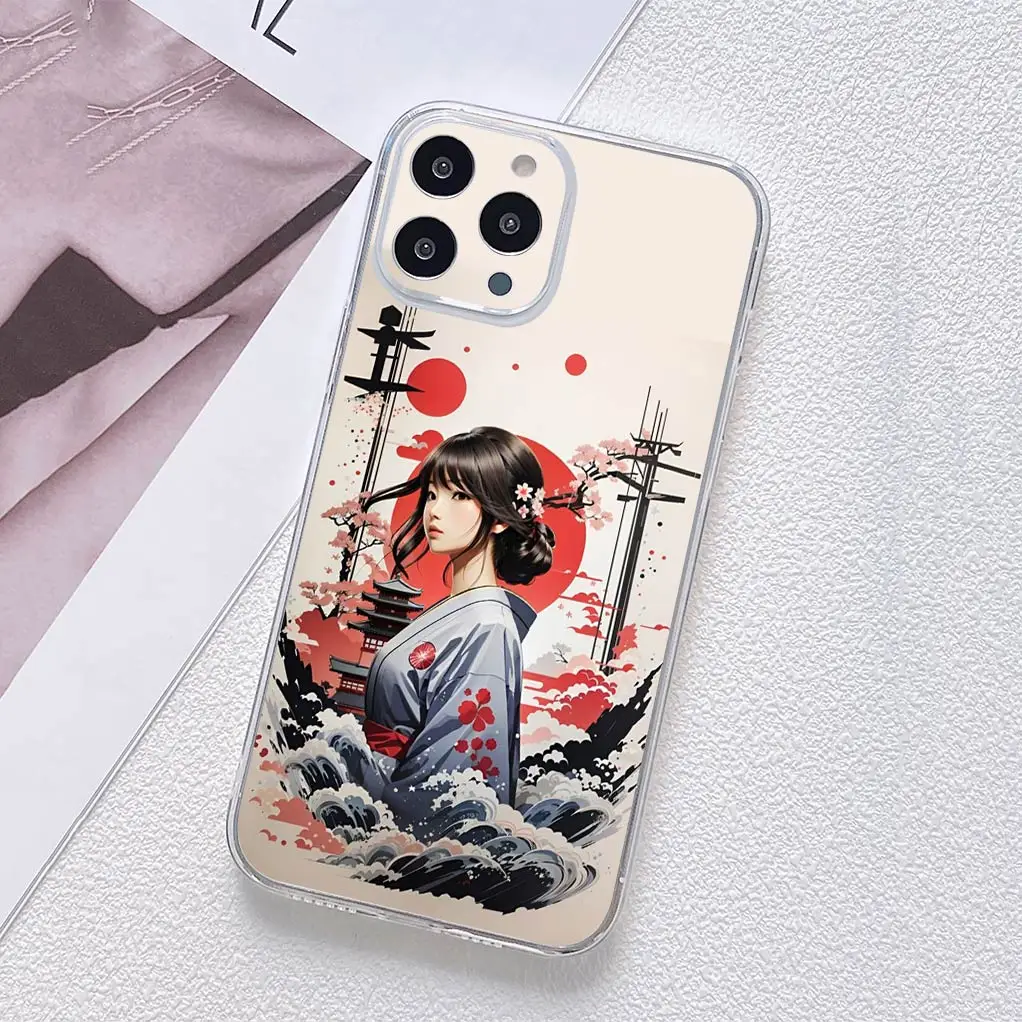 Bushido Japan Samurai Ninja TPU Phone Case Cover Casing