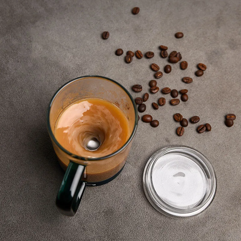 Cană magnetică electrică reîncărcabilă USB, cu amestecare automată, cu agitare inteligentă, pentru cafea și lapte, cadouri pentru acasă_voghion.com