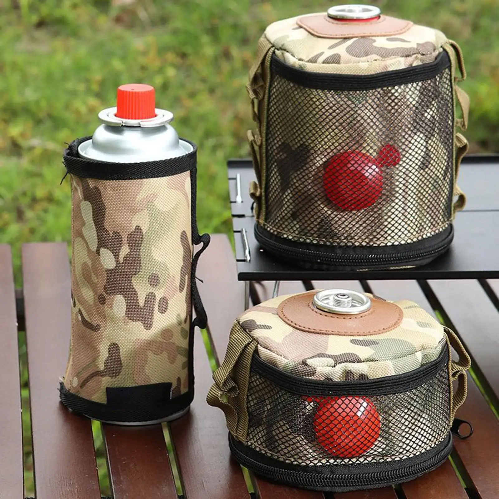 Gas Tank Protective Sleeve Portable Outdoor Camping Storage Bag For Hiking Fishing Mountain Climbing Picnic Outdoor Camping