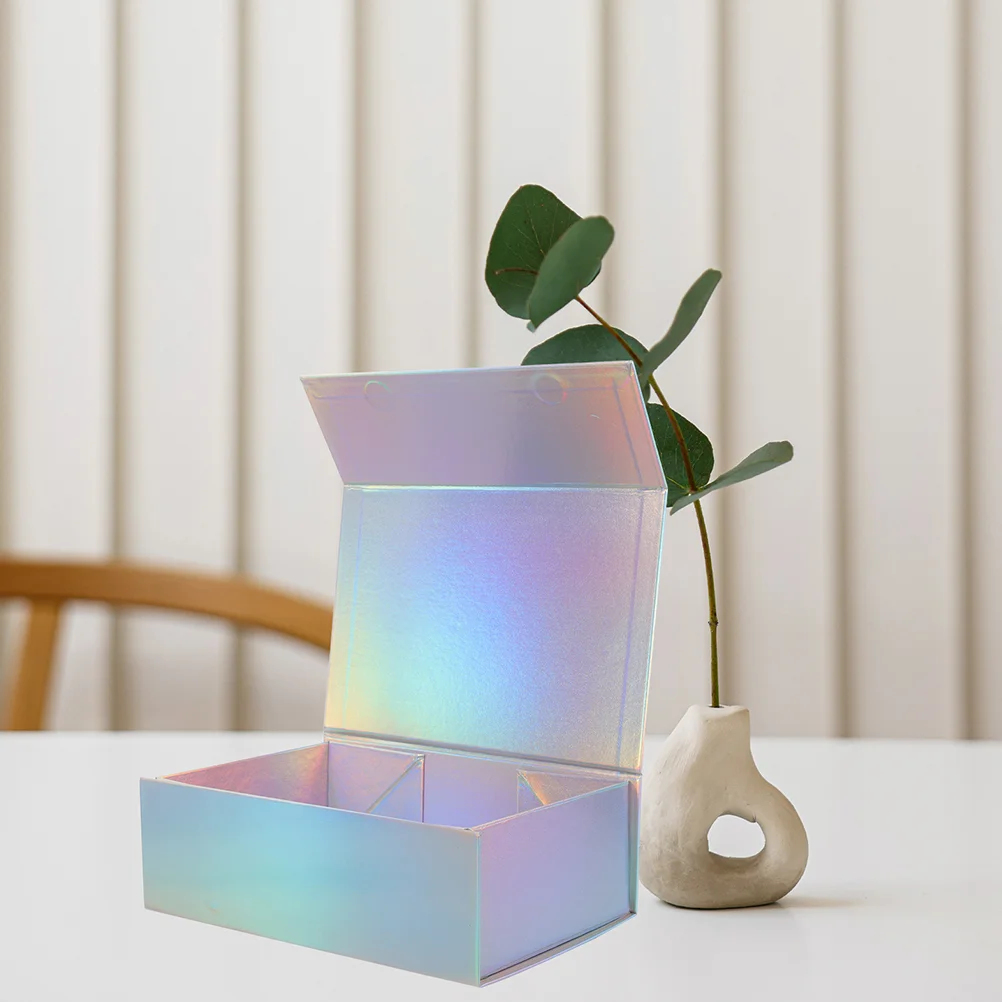 

Rectangle Magnetic Gift Box Collapsible Cardboard Box Wedding Bridesmaid Proposal Box Birthday Party Packaging Boxes