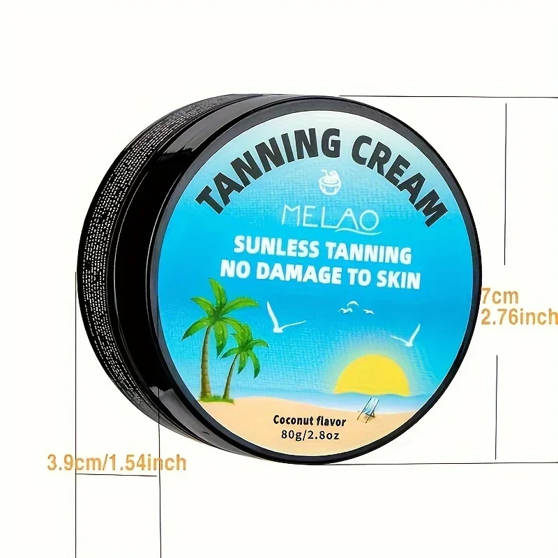 MELAO Self Tanner-Self Tanning Lotion for Body, Sunless Tanning Lotion Fake Tan & Quick Tan for Bronzer Glow Men & Women