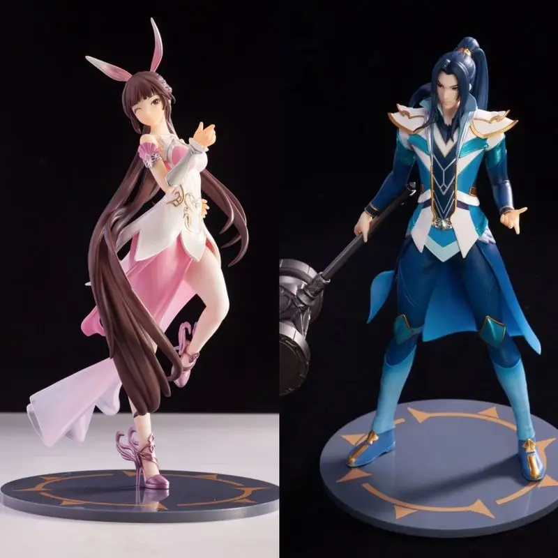 

Genuine Anime Douluo Continent Action Figure Xiaowu Tangsan Pvc Doll Stand Figure Model Display Toy Cosplay Props Collectible