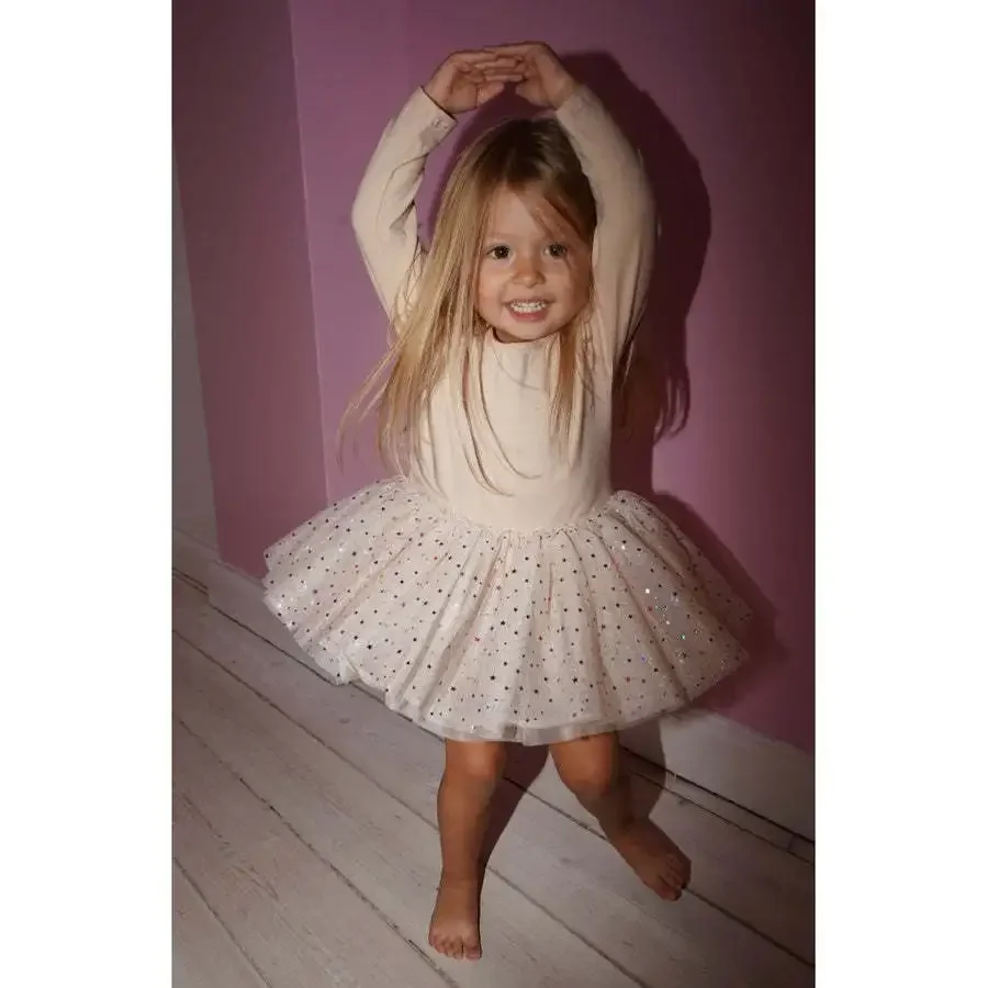 Girls Strawberry Knit Cardigan & Lace Skirt Set 4