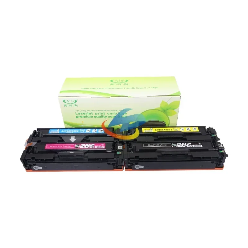 4PCS CF410 CF411 CF412 CF413 Toner Cartridge Compatible for HP Color LaserJet Pro M452dn Dw MFP M377dw 477fdw High Quality