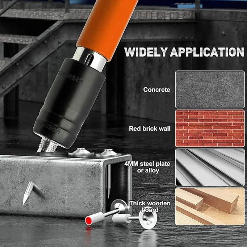 Steel Metal Concrete Nail Gun Tool for Wall Anchor Slotting