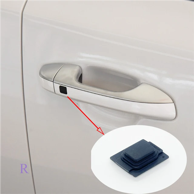 ESIRSUN FRONT DOOR Exterior Door Handle Small Button Switch Cover Fit