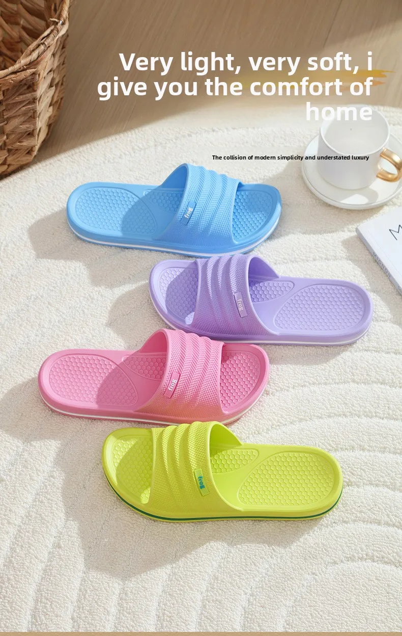 Herren- und Damen-Paar-Slipper, EVA-Hausschuhe für den Heimgebrauch, Hotel-Badezimmer-Slipper, rutschfeste Ausführung, Großhandel für den Innen- und Außenbereich – Detail 3
