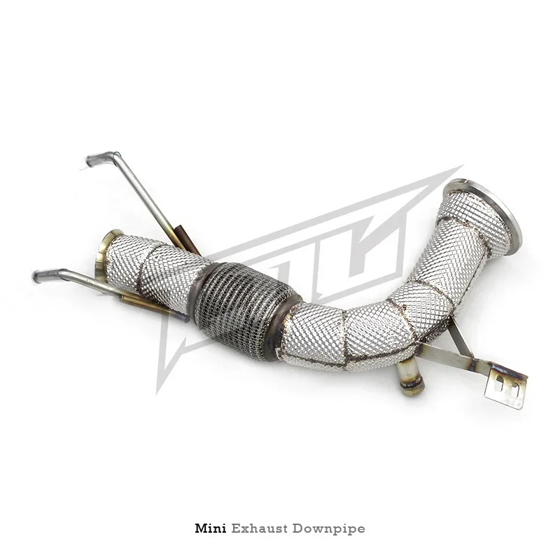 Section High flow Pipes branch downpipe Exhaust Pipe with for/COUNTRYMAN/JCW 2.0T