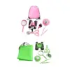 7 Pieces Nature Exploration Kits Backpack for Backyard Kids Camping Gear Hiking Outdoor Activities Ages 3 4 5 6 7 8 Years Old 1