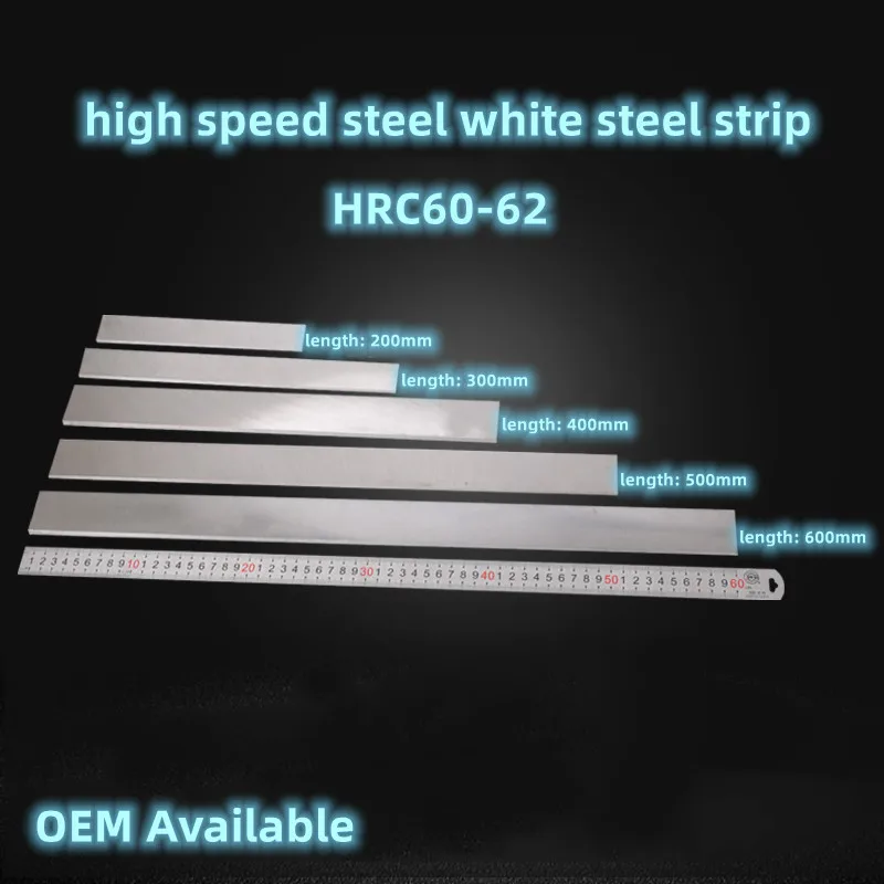 Vysoký rychlost ocel čepel uitra hubený 1mm*20 -100mm HSS wear-resistant bělouš ocel nůž délka 300mm vloží CNC soustruh soustružnický nářadí