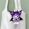 Sanrio Kuromi My Melody Keychain Cartoon Halloween Plush Toys Kawaii Hello Kitty Doll Backpack Pendant Decoration Holiday Gift 5