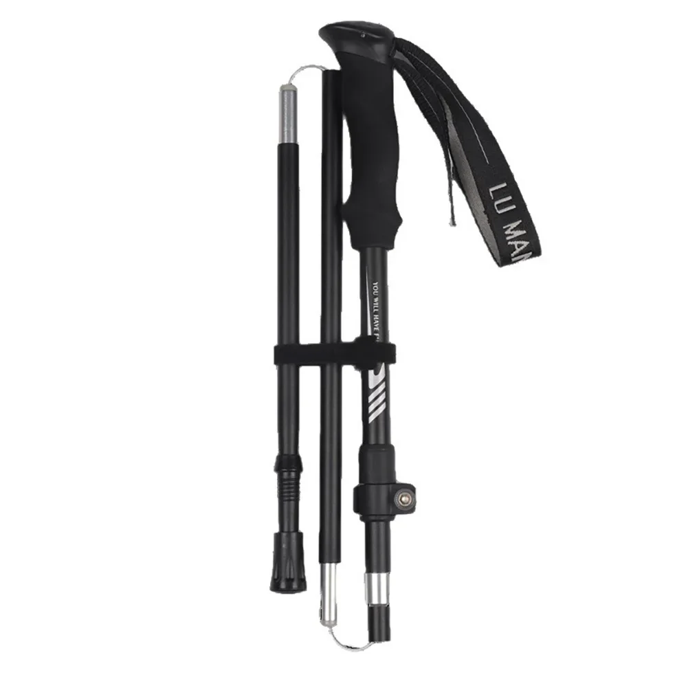 Ultralight Carbon Fiber Telescopic Trekking Pole