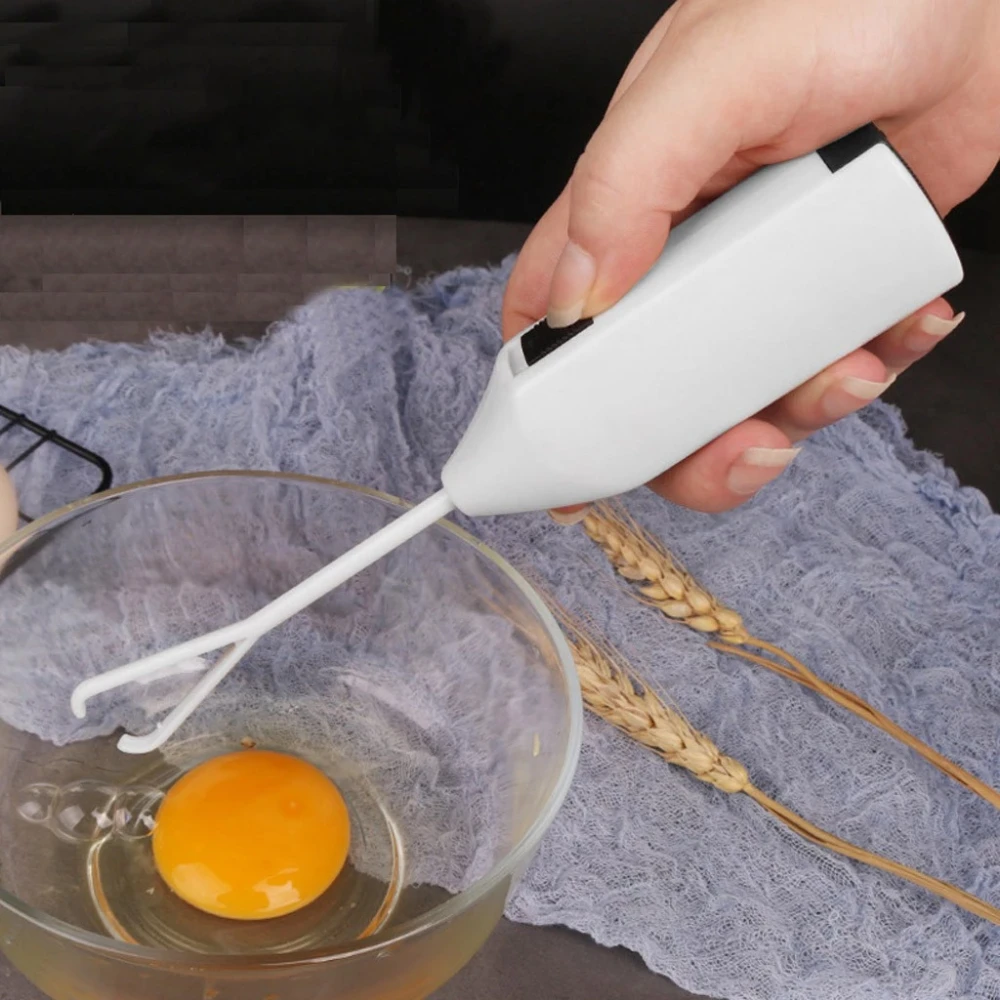 Egg Beater Electric Milk Frother Hand Mixer Blender Mini Coffee Drink Whisk  Mixer Frother Creamer Foamer Kitchen Tool - AliExpress
