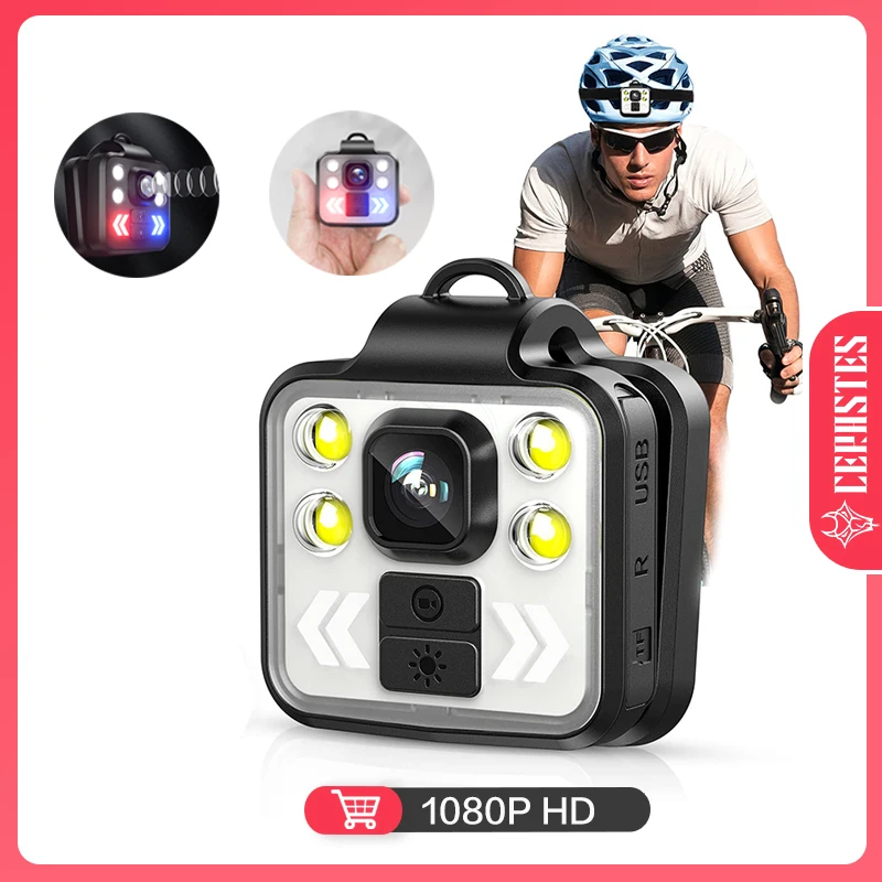 

2023 NEW Bicycle Sports Camera Mountain Bike Motorcycle Helmet Action Mini Camera DV Camcorder Full 1080p HD Car Video Recorder