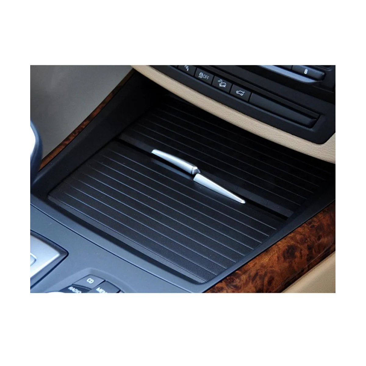 뒷면 중앙 콘솔 셔터 내부 롤러 블라인드, BMW X5 X6 E70 E71 E72 음..
