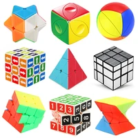 Novelty Gift 2x2x2 Speed Cube кубик рубика 3x3 4x4 Zauberwürfel Brain Teaser Kids IQ Challenge Games Regalos Cumpleaños Niños 1