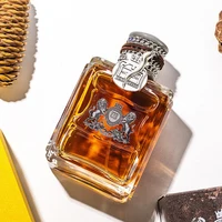 Eau de Parfum pour Homme Woody, parfum longue durée avec des notes de bois de santal et de cèdre, flacon élégant vintage, parfum masculin frais 3