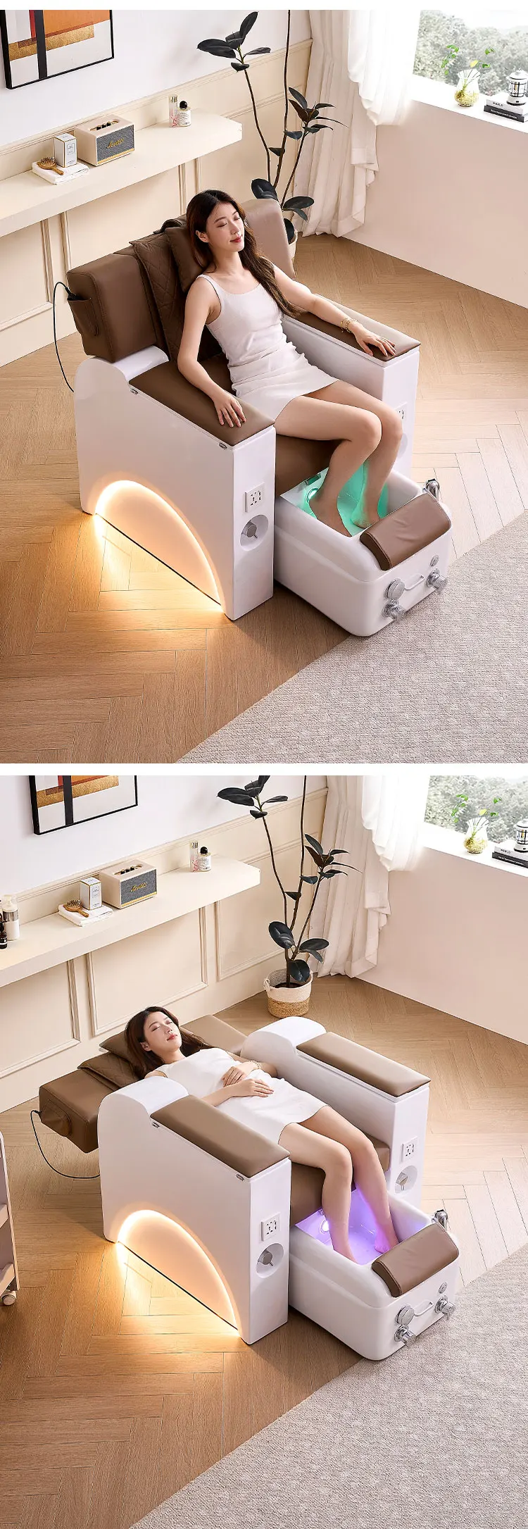 Description Picture 3 of itemPedicure sofa multi-functional pedicure chair pedicure shop high-grade pedicure tattoo electric medical foot bath sofa chair