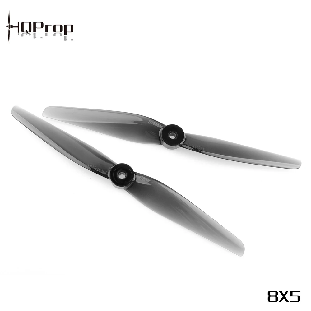 4PCS/8PCS HQProp 8X5 8050 FPV 프리스타일 8인치 장거리 시네리프터 드론 X8 DIY 부품용 2블레이드 PC 프로펠러