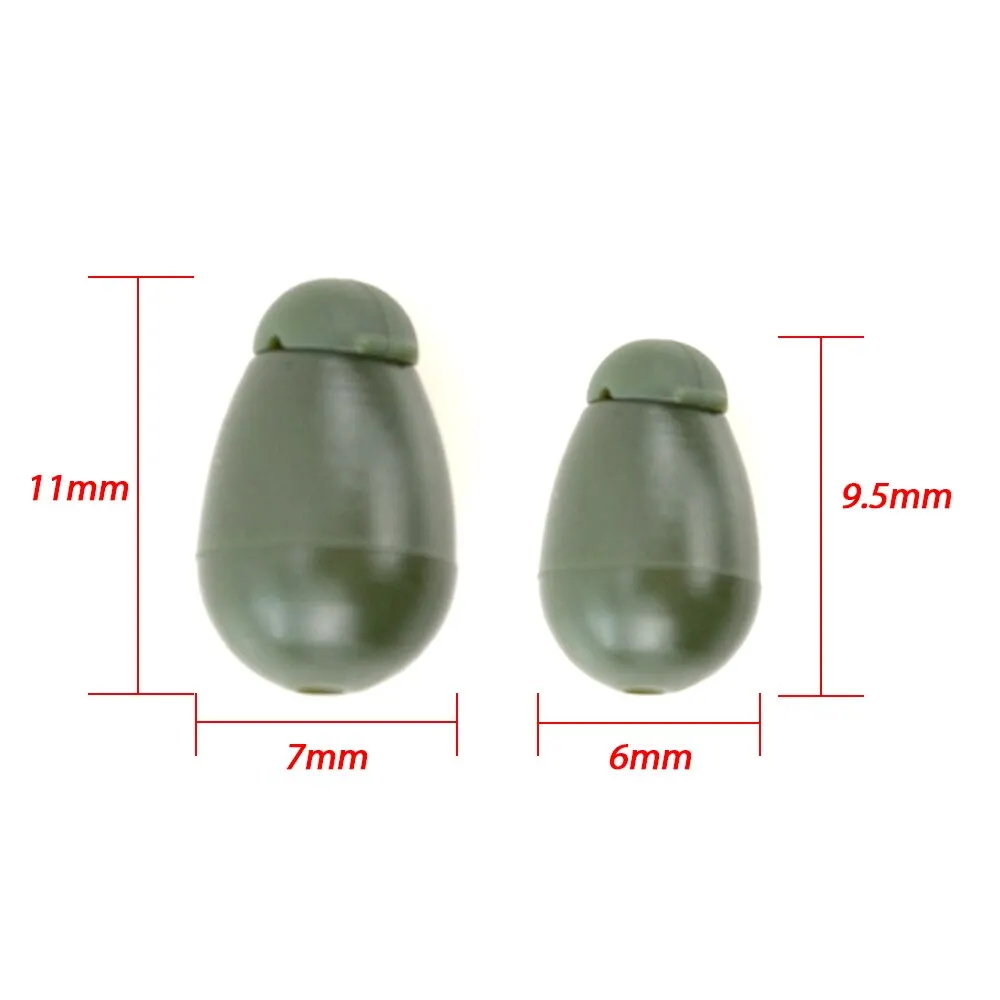 Fishing Accessories Quick Change Beads Carp Fishing Tackle Hook Links Method Feeders Accessories Pack 25