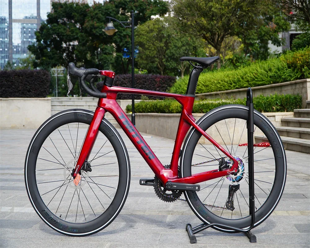 

TWITTER R12 fully hidden internal wiring radio variable 26S wind breaking racing carbon fiber road bicycle hydraulic disc brake